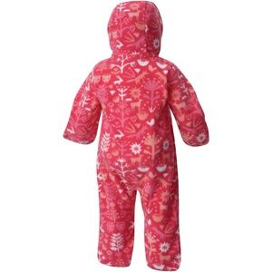 Infant girls Columbia Snowtop Zip-up Bunting